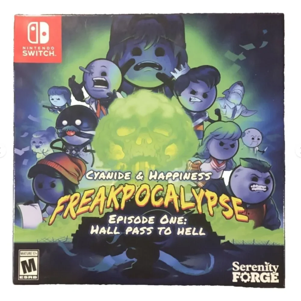 Cyanide and Happiness Freakpocalypse Collectors Edition Nintendo Switch LRG New